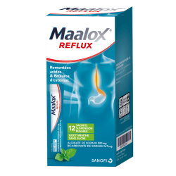 Maalox Reflux suspension buvable menthe sans sucre