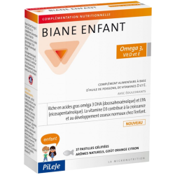 Complément Alimentaire Biane Enfant Omega 3, Vit D &