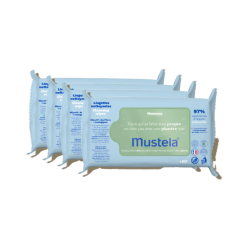 Lingettes dermo-apaisantes Avocat Mustela - x60