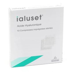 Ialuset Compresses Impregnées Bte 10