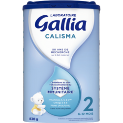 Gallia Calisma Lait infantile nourrissons 2 ème âge