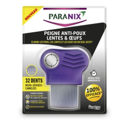 Peigne Anti Poux Lentes Et Oeufs Paranix 32 Dents