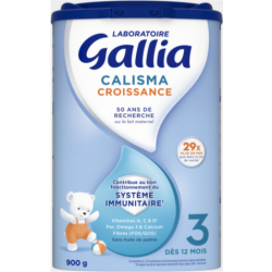 Gallia Calisma croissance Lait infantile nourrissons 3 ème&#