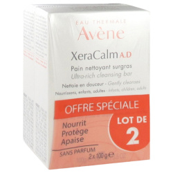 XeraCalm A.D Pain Nettoyant Surgras Offre Spéciale Lot 