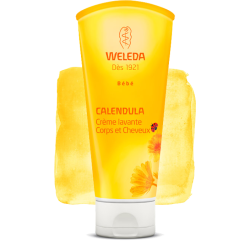 Crème Lavante Corps et Cheveux Calendula Weleda Béb