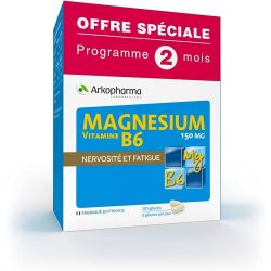 Magnesium Vitamine B6 contre la Nervosité et la Fatigue