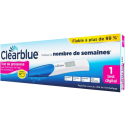 Test de grossesse Clearblue avec estimation de l'âge&#x