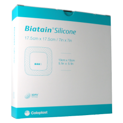 Biatain Silicone 17,5x17,5cm (x10) - Pansement Hydrocellulai