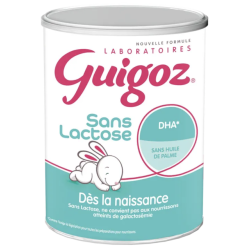 Guigoz Sans Lactose Dès La Naissance 400 g