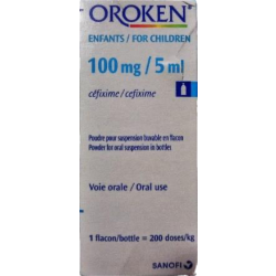 OROKEN ENF 100MG/5ML BUV F40ML