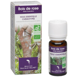 Huile Essentielle Biologique Bois de Rose Docteur Valnet -&#