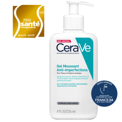 Gel moussant acné Cerave 236 ml