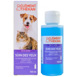 Soin des yeux solution Chiens et Chats Clément Thé