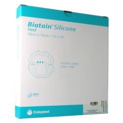 Biatain Silicone Heel 18x18cm (x5) - Pansement Hydrocel