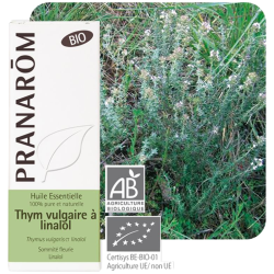 Huile Essentielle Bio Thym vulgaire à Linalol Pranarôm&