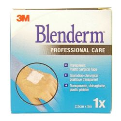 Blenderm Sparadrap transparent  5m x 2,50cm