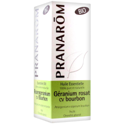 Huile Essentielle Bio Géranium Rosat cv Bourbon Pranarô