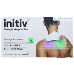 Initiv Patch Nuque Anti-Douleur x3