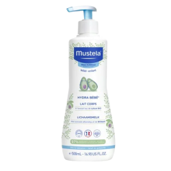 Lait hydratant corps bébé/enfant Avocat Bio Mustela