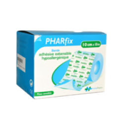 Pharfix Bande adhésive 10cm x 10m