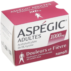 Aspégic 1000 Adulte sachet