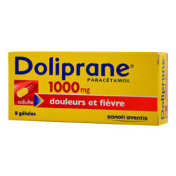 DOLIPRANE 1000MG GELU BT8