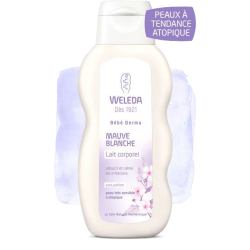 Lait Corporel à la Mauve Blanche Bio Weleda Béb&#x