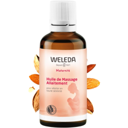 Huile de massage allaitement Weleda Maternité