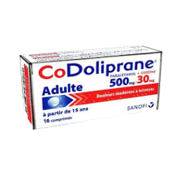 CODOLIPRANE 500/30MG CPR BT16