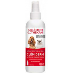 Désinfectant De La Peau Chien Et Chat Clémiderm Cl