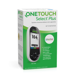 OneTouch Select Plus Lecteur de Glycémie Set d'Initiati