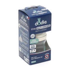 Tétine Multi-Perforée Anti-Colique 0-6m Dodi