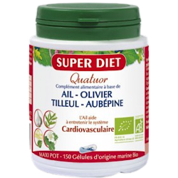 Quatuor Entretient Système Cardiovasculaire Bio Super Diet -