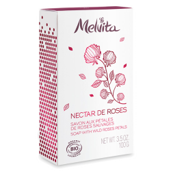 Nectar de Roses Savon aux Pétales de Roses Sauvages