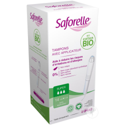 Tampons Avec Applicateur 3 Gouttes Saforelle