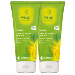 Crème de douche Vivifiante au Citrus Weleda - 2 x&