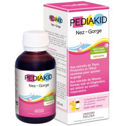 Pediakid Nez-Gorge sirop naturel pour le confort respiratoire