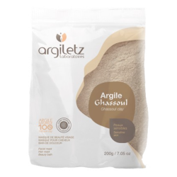 Masque & Bain Argile Ghassoul Peau Sensibles Argiletz -&