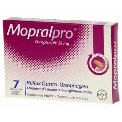 Mopralpro reflux gastro-œsophagien x7