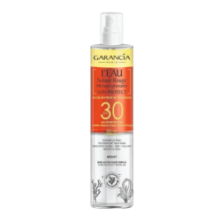 Eau solaire rouge Métamorphosante SUN PROTECT SPF30 Garancia