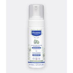 Shampooing mousse croûte de lait Mustela