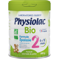 Physiolac Bio Formule Épaissie 2ème Age 800 g