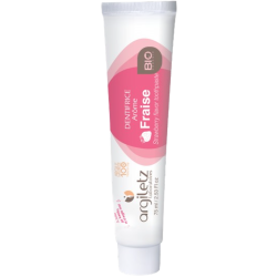 Dentifrice Bio Arôme Fraise Argile Rose & Kaolin Ar