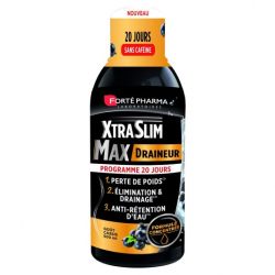 XtraSlim Max draineur programme 20 jours Fortépharma formule