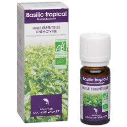 Huile Essentielle Biologique Basilic Tropical Docteur Valnet -&#x