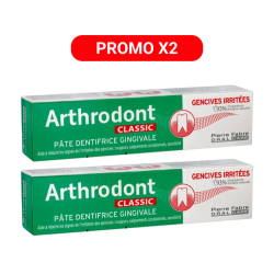 Lot x2 Arthrodont Classic dentifrice gencives irrités Pierre