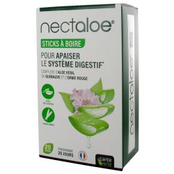 Nectaloe sticks à boire pour apaiser le système di