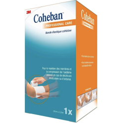 Coheban 10cmx3,5 m Bande de contention élastique