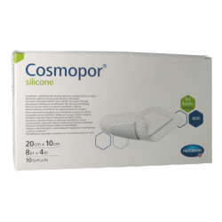 Cosmopor Silicone 20x10cm (x10) - Pansement Absorbant A