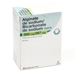 Alginate de sodium Bicarbonate de sodium Viatris sachet